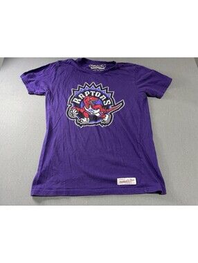 Retro Toronto Raptors T-shirt Size S Mitchell & Ness